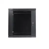 Lanberg WF01-6412-10B armario rack 12U Bastidor de pared Negro