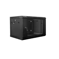 Lanberg WF01-6406-10B armario rack 6U Bastidor de pared Negro