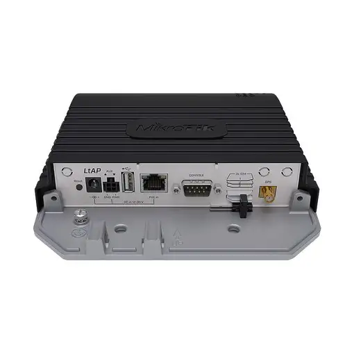 Mikrotik LtAP LTE kit 300 Mbit/s Negro Energía sobre Ethernet (PoE)