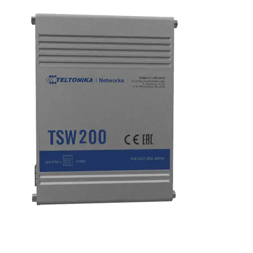 Teltonika TSW200 switch No administrado Gigabit Ethernet (10/100/1000) Energía sob