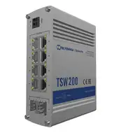 Teltonika TSW200 switch No administrado Gigabit Ethernet (10/100/1000) Energía sob