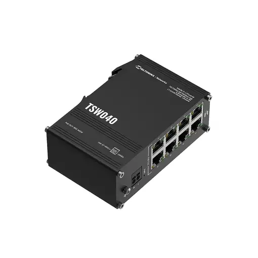Teltonika NETWORKS TSW040 8-Port PoE+ Switch No administrado Fast Ethernet (10/100