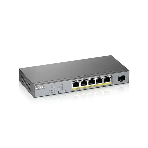 Zyxel GS1350-6HP-EU0101F switch Gestionado L2 Gigabit Ethernet (10/100/1000) Energ