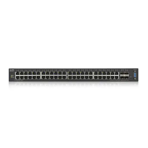Zyxel XGS2210-52 Gestionado L2 Gigabit Ethernet (10/100/1000) 1U Negro
