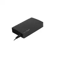 Lanberg DSP2-1008-12V switch No administrado Gigabit Ethernet (10/100/1000) Negro
