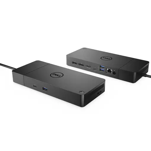 DELL WD19S-180W Alámbrico USB 3.2 Gen 2 (3.1 Gen 2) Type-C Negro