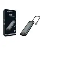 Conceptronic DONN06G USB 3.2 Gen 1 (3.1 Gen 1) Type-C Negro, Plata