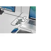 Conceptronic DONN06G USB 3.2 Gen 1 (3.1 Gen 1) Type-C Negro, Plata