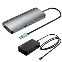 i-tec Metal USB-C Nano 3x Display Dock, 2x HDMI 1x USB-C video with Power Delivery
