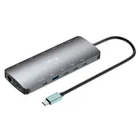 i-tec Metal USB-C Nano 3x Display Dock, 2x HDMI 1x USB-C video with Power Delivery