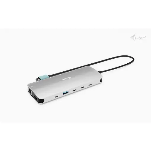 i-tec Metal USB-C Nano 3x Display Dock, 2x HDMI 1x USB-C video with Power Delivery