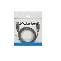 Lanberg CA-DPDP-10CC-0018-BK cable DisplayPort 1,8 m Negro