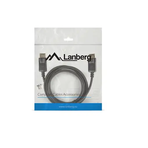Lanberg CA-DPDP-10CC-0018-BK cable DisplayPort 1,8 m Negro
