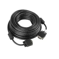 Lanberg CA-VGAC-10CC-0150-B cable VGA 15 m VGA (D-Sub) Negro