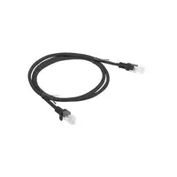 Lanberg PCU6-10CC-0100-BK cable de red Negro 1 m Cat6 U/UTP (UTP)