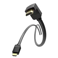 Vention Cable HDMI 2.0 4K Acodado AAQBH/ HDMI Macho - HDMI Macho/ 2m/ Negro