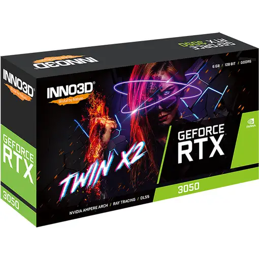 INNO3D GeForce RTX 3050 Twin X2 NVIDIA 6 GB GDDR6