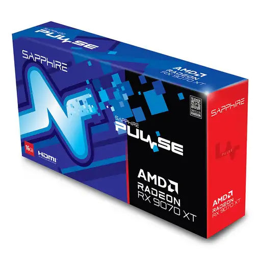 Sapphire PULSE Radeon RX 9070 XT AMD 16 GB GDDR6