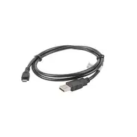 Lanberg CA-USBM-10CC-0010-BK cable USB USB 2.0 1 m Micro-USB B USB A Negro