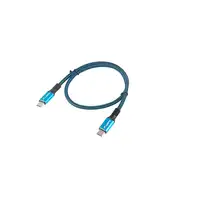 Lanberg CA-CMCM-45CU-0005-BK cable USB USB4 Gen 2x2 0,5 m USB C Negro, Azul