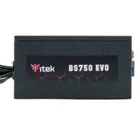 itek BS750 unidad de fuente de alimentación 750 W 24-pin ATX ATX Negro
