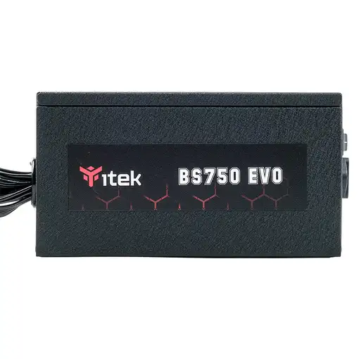 itek BS750 unidad de fuente de alimentación 750 W 24-pin ATX ATX Negro