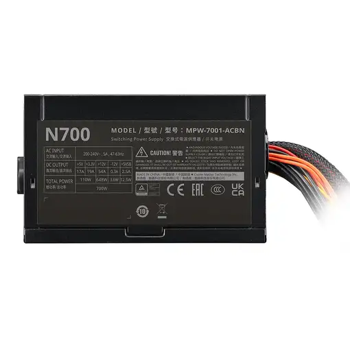 Cooler Master Elite NEX 230V 700 unidad de fuente de alimentación 700 W 24-pin ATX