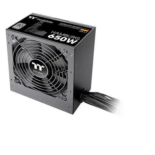 Thermaltake HAMBURG unidad de fuente de alimentación 650 W 24-pin ATX ATX Negro