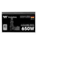Thermaltake HAMBURG unidad de fuente de alimentación 650 W 24-pin ATX ATX Negro