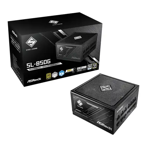 Asrock SL-850G Steel Legend unidad de fuente de alimentación 850 W 20+4 pin ATX AT