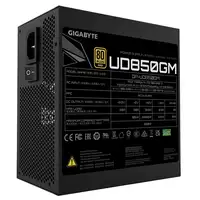 GIGABYTE UD850GM unidad de fuente de alimentación 850 W 20+4 pin ATX ATX Negro