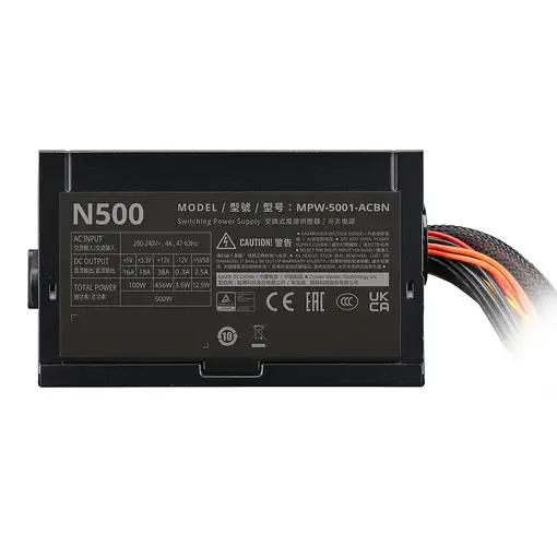 Cooler Master Elite NEX 230V 500 unidad de fuente de alimentación 500 W 24-pin ATX