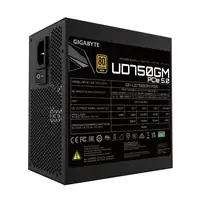 GIGABYTE UD750GM PG5 unidad de fuente de alimentación 750 W 20+4 pin ATX ATX Negro