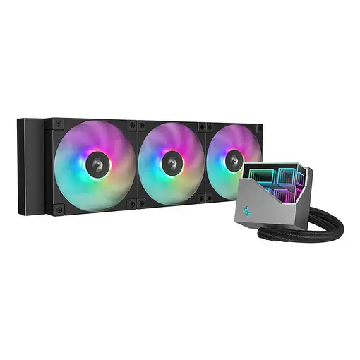 DeepCool LT360 Procesador Sistema de refrigeración líquida todo en uno 12 cm Negro