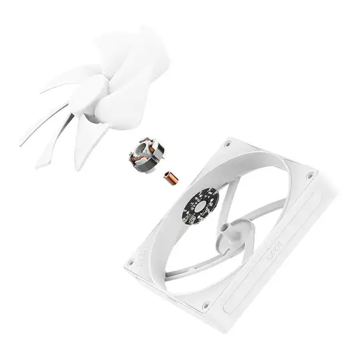 NZXT F140P Carcasa del ordenador Ventilador 14 cm Blanco 1 pieza(s)