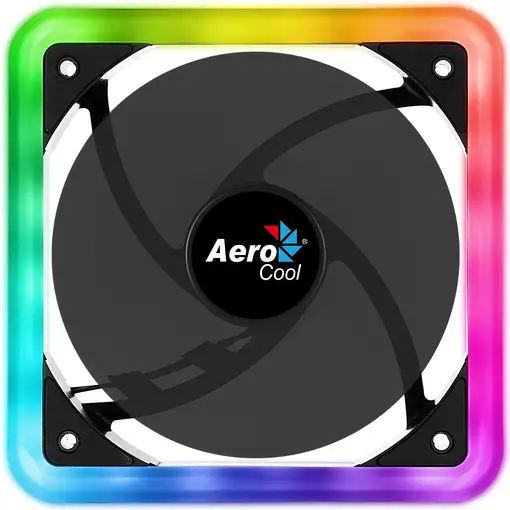 Aerocool Edge 14 Carcasa del ordenador Ventilador 14 cm Negro