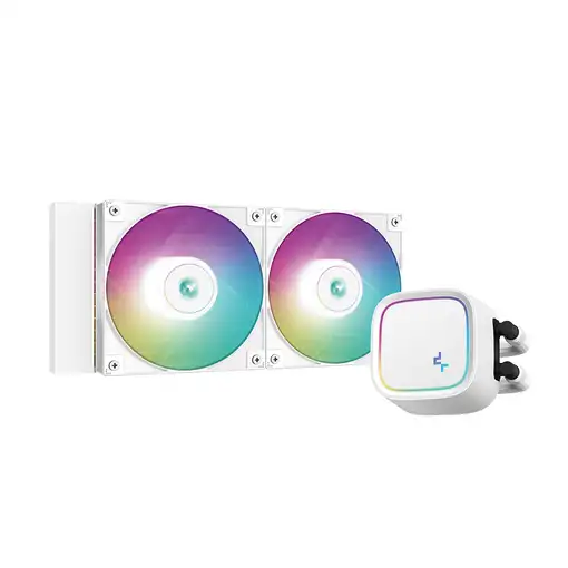 DeepCool LE520 WH Procesador Sistema de refrigeración líquida todo en uno 12 cm Bl