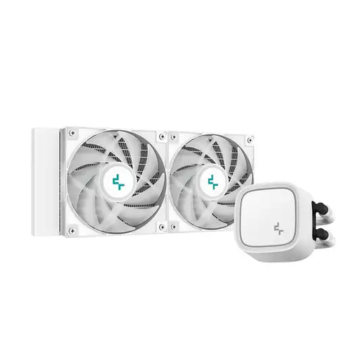 DeepCool LE520 WH Procesador Sistema de refrigeración líquida todo en uno 12 cm Bl