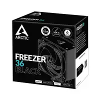 ARCTIC Freezer 36 Procesador Refrigerador de aire 12 cm Negro 1 pieza(s)
