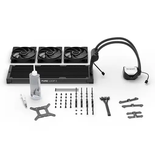 be quiet! Pure Loop 2 | 360mm Procesador Sistema de refrigeración líquida todo en