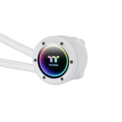 Thermaltake TH240 V2 ARGB Procesador Kit de refrigeración líquida 24 cm Blanco 1 p
