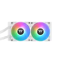 Thermaltake TH240 V2 ARGB Procesador Kit de refrigeración líquida 24 cm Blanco 1 p
