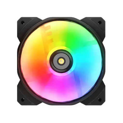 COUGAR Gaming CF-MHP12HB3-RGB Carcasa del ordenador Refrigerador de aire 12 cm Neg