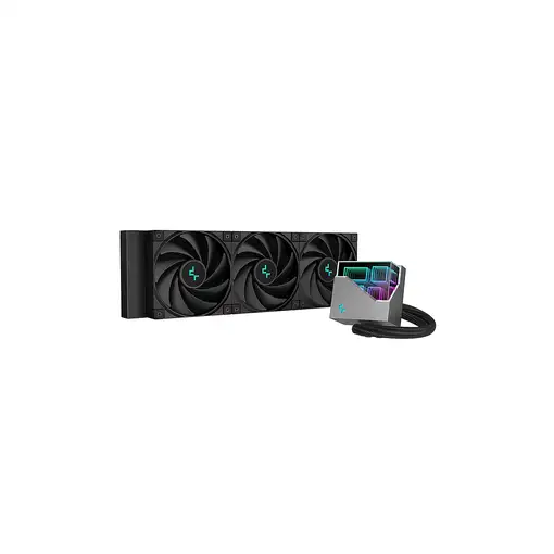 DeepCool LT720 Procesador Sistema de refrigeración líquida todo en uno 12 cm Negro