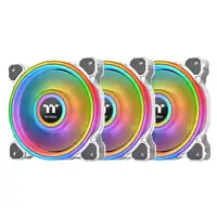 Thermaltake Riing Quad 12 RGB Carcasa del ordenador Ventilador 12 cm Blanco