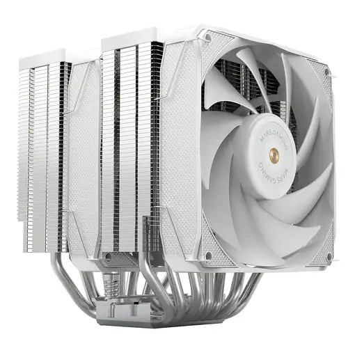 Mars Gaming MCPU-XU9W Procesador Refrigerador de aire 12 cm Blanco 1 pieza(s)