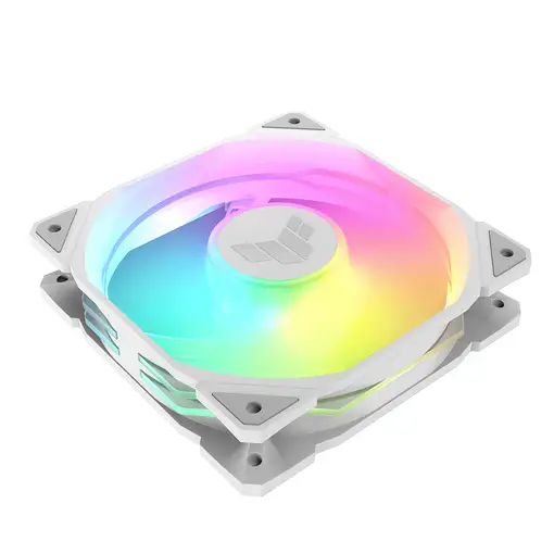 ASUS TUF GAMING TR120 ARGB REVERSE 1-pack White Carcasa del ordenador Refrigerador