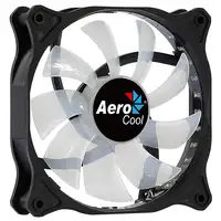 Aerocool COSMO12FRGB Ventilador PC 12cm LED RGB Conector Molex Silencioso Negro