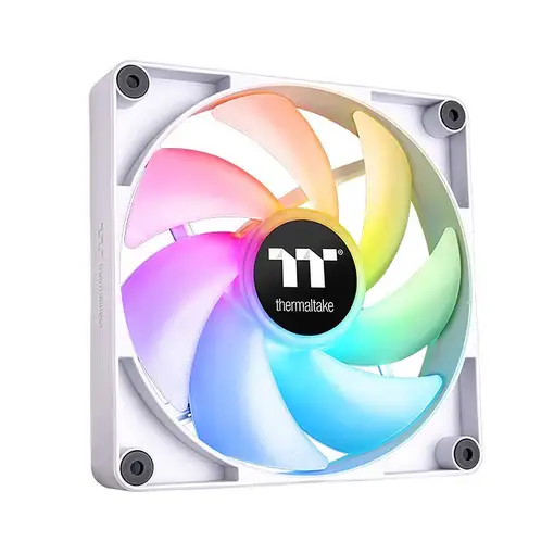 Thermaltake TT CT120 ARGB Sync PC Carcasa del ordenador Ventilador Blanco 2 pieza(