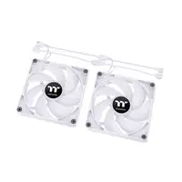 Thermaltake TT CT120 ARGB Sync PC Carcasa del ordenador Ventilador Blanco 2 pieza(